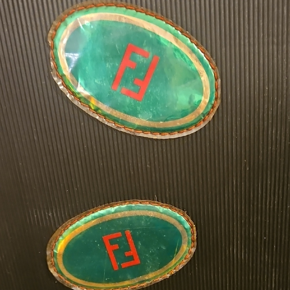 Fendi Black and Red Travel Bag with Blue and Yellow Accents - Picture 8 of 14